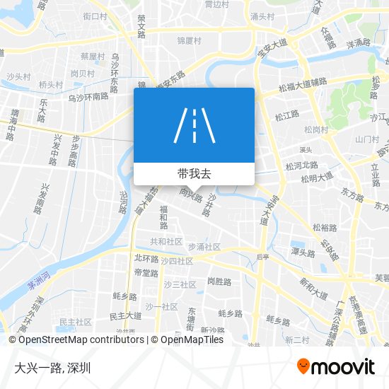 大兴一路地图
