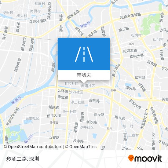 步涌二路地图