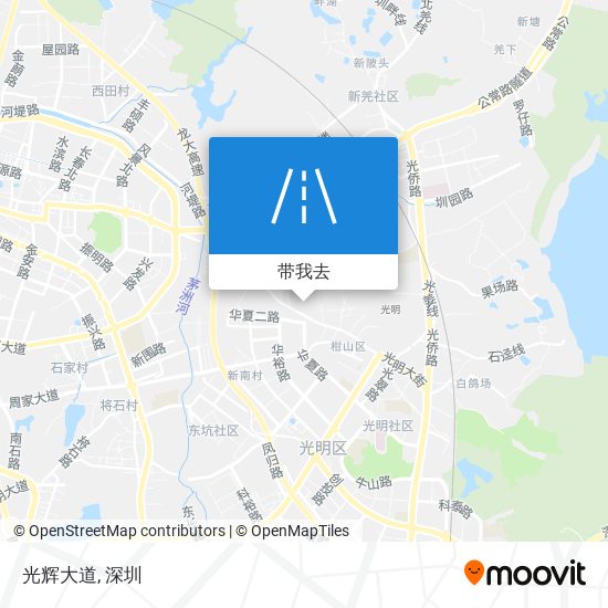 光辉大道地图