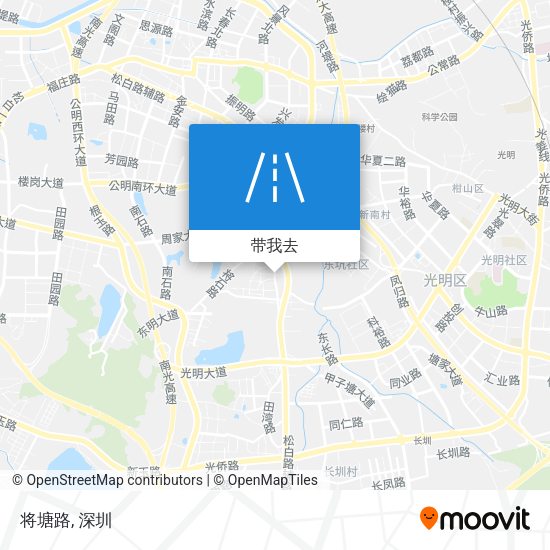 将塘路地图