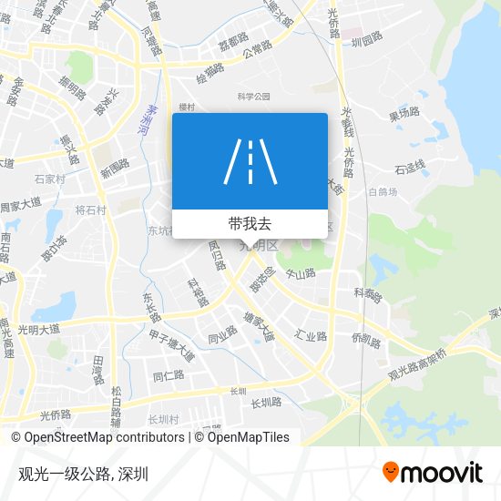 观光一级公路地图