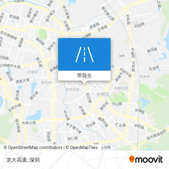 龙大高速地图