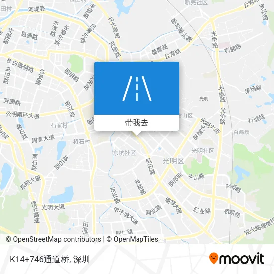 K14+746通道桥地图