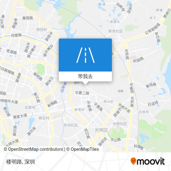 楼明路地图