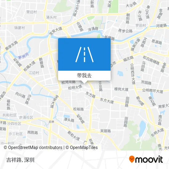 吉祥路地图