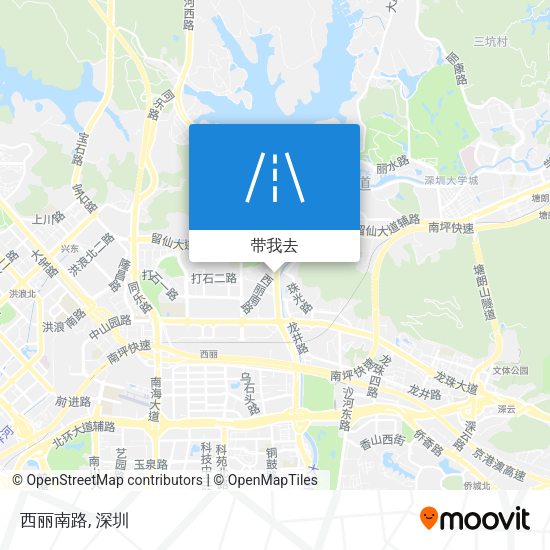 西丽南路地图