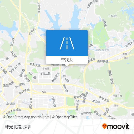 珠光北路地图