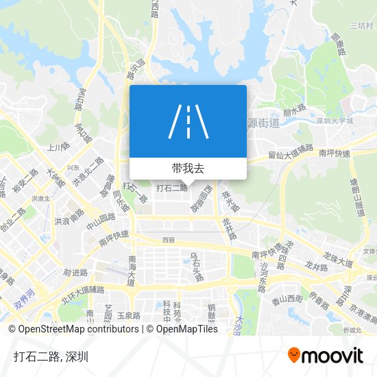 打石二路地图