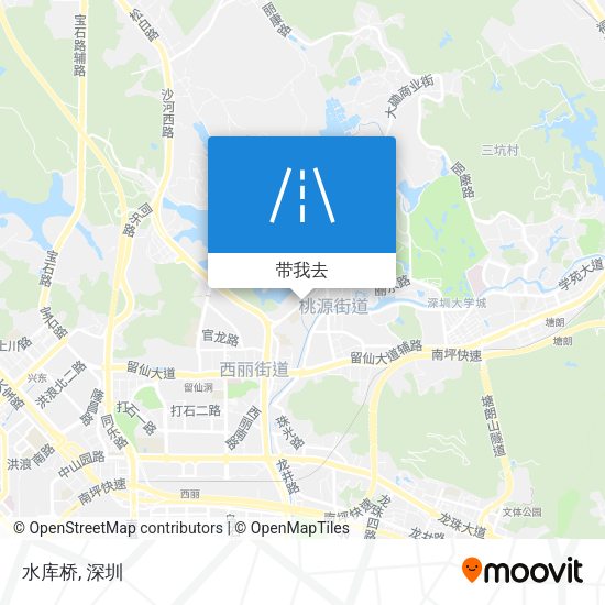 水库桥地图