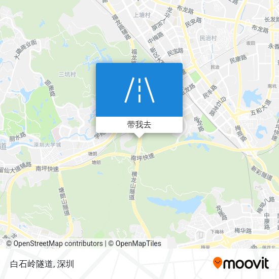 白石岭隧道地图