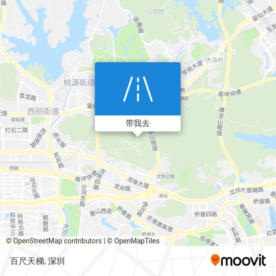百尺天梯地图