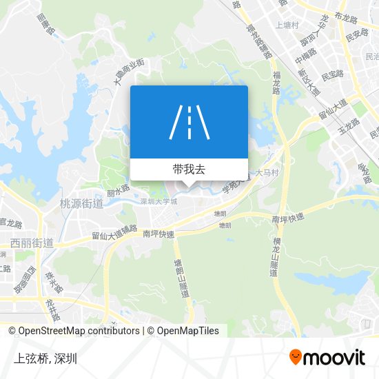 上弦桥地图