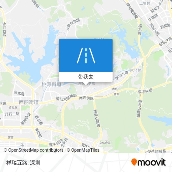 祥瑞五路地图