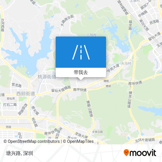 塘兴路地图
