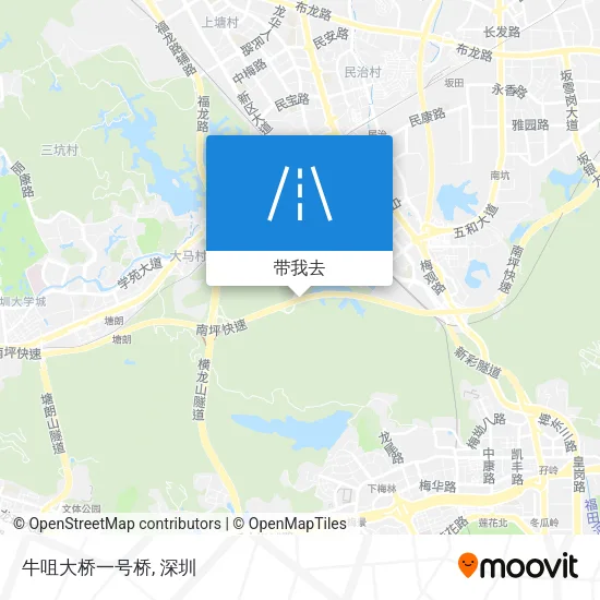 牛咀大桥一号桥地图