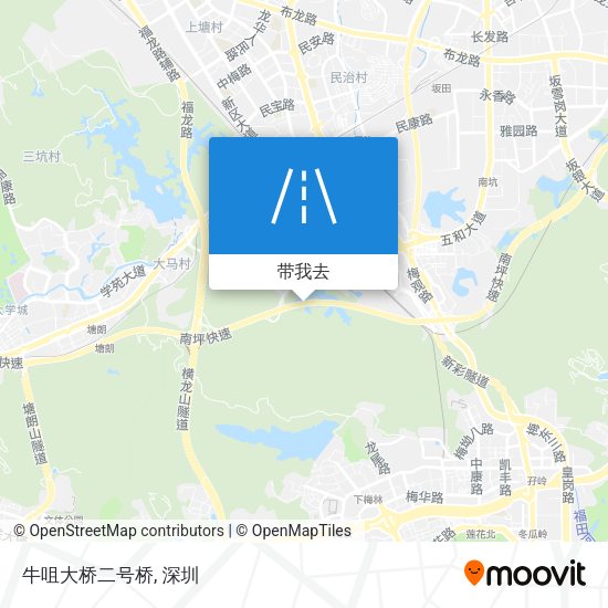 牛咀大桥二号桥地图