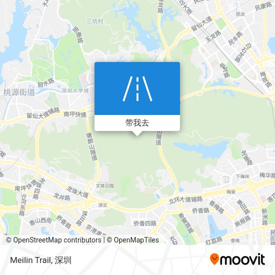 Meilin Trail地图