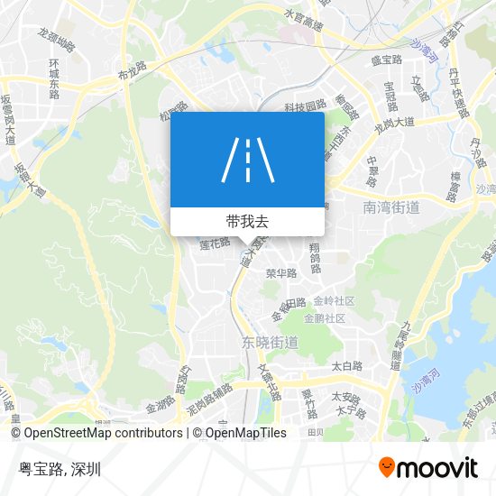 粤宝路地图