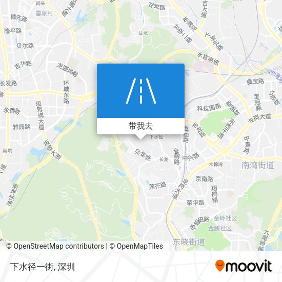 下水径一街地图