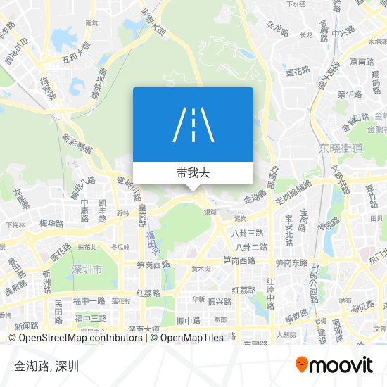金湖路地图