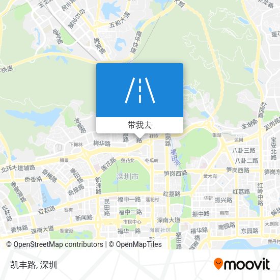 凯丰路地图