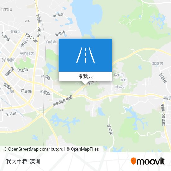 联大中桥地图