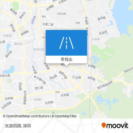 光源四路地图