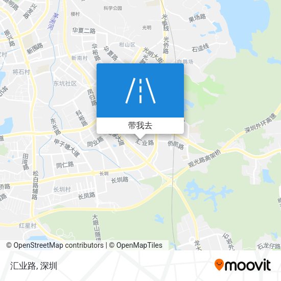 汇业路地图