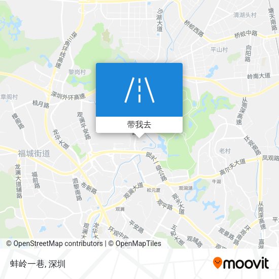 蚌岭一巷地图