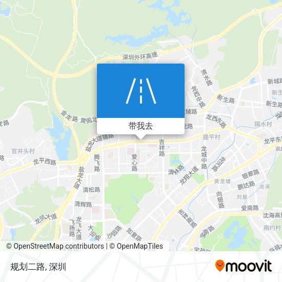 规划二路地图