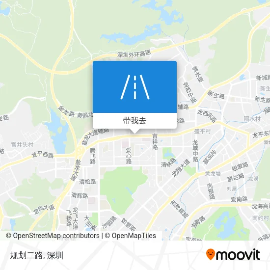 规划二路地图