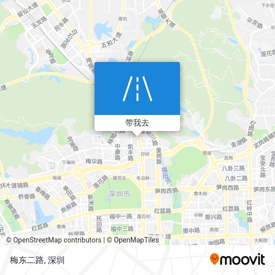 梅东二路地图
