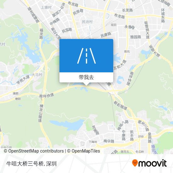 牛咀大桥三号桥地图
