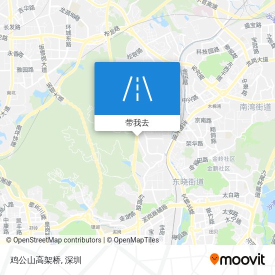鸡公山高架桥地图