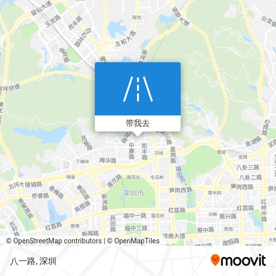 八一路地图