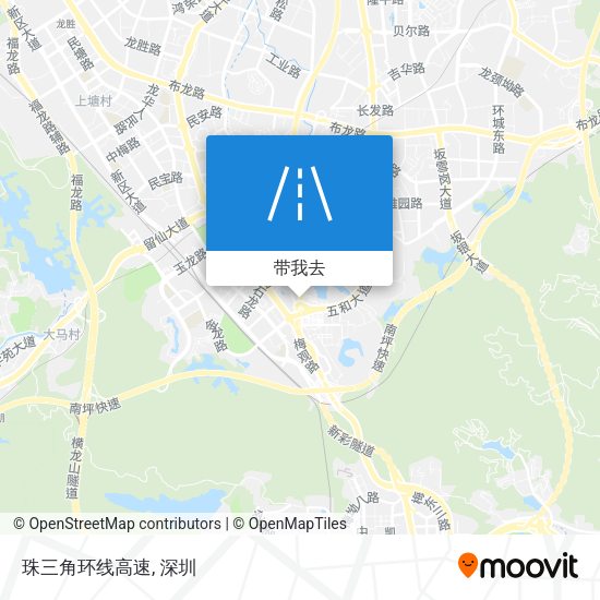 珠三角环线高速地图
