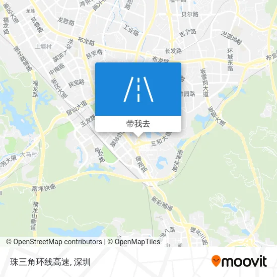 珠三角环线高速地图