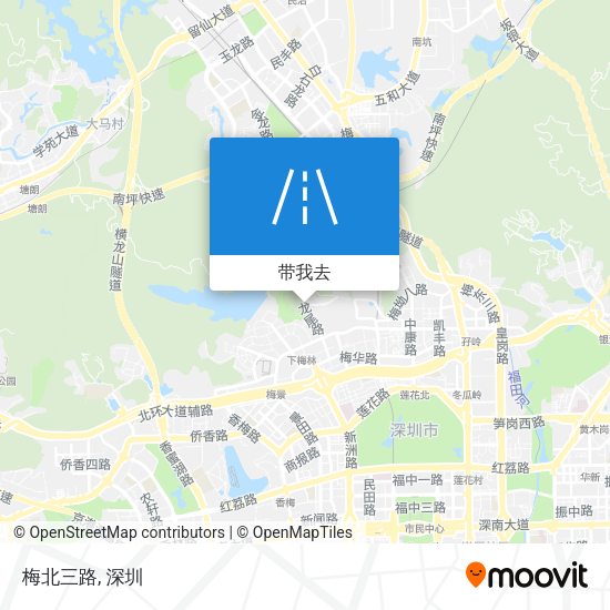 梅北三路地图