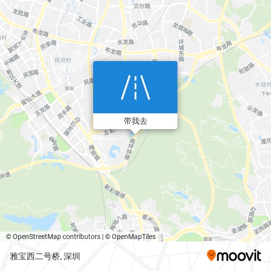 雅宝西二号桥地图