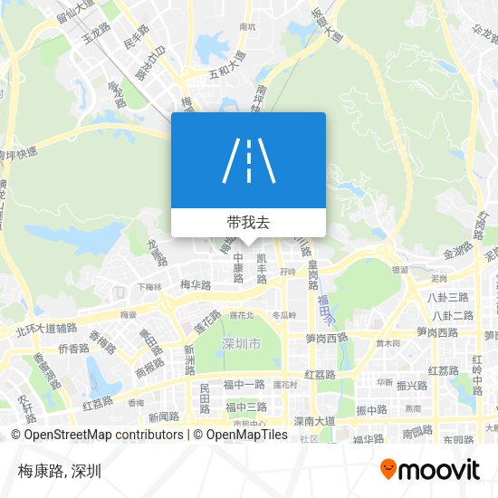 梅康路地图