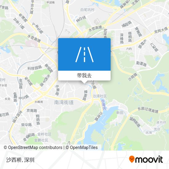 沙西桥地图