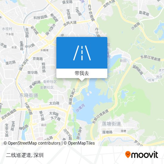 二线巡逻道地图