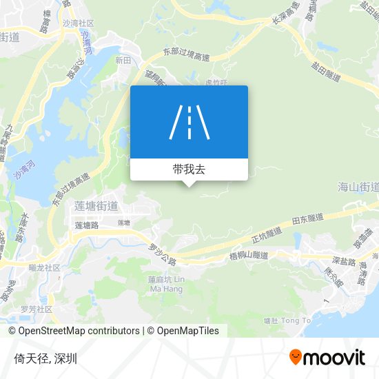 倚天径地图