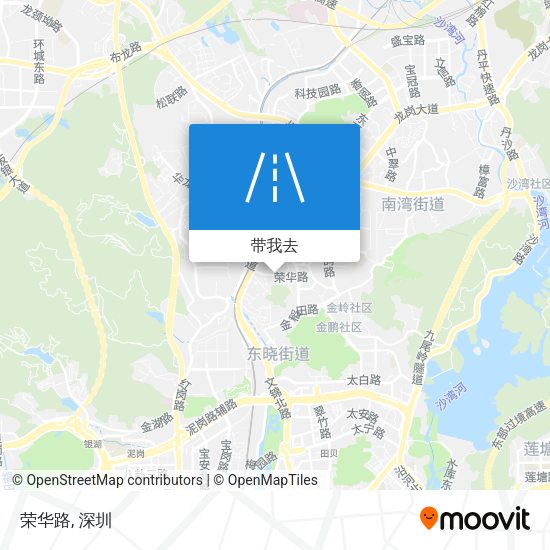 荣华路地图