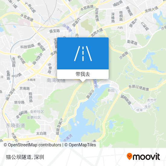 猫公坝隧道地图