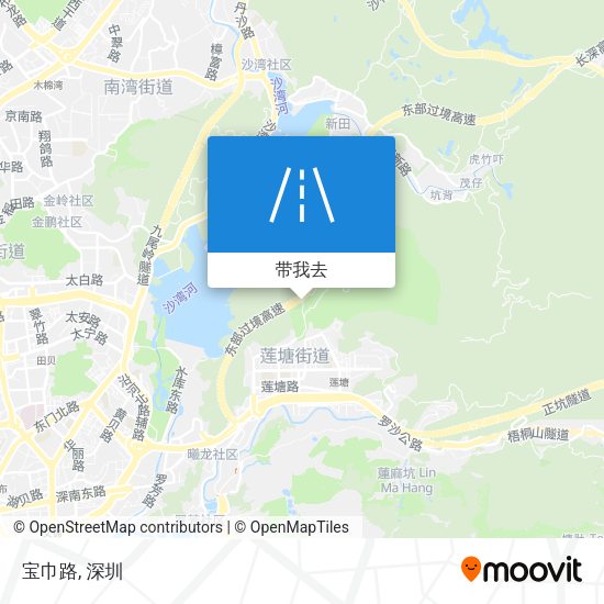 宝巾路地图