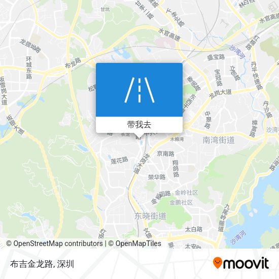 布吉金龙路地图