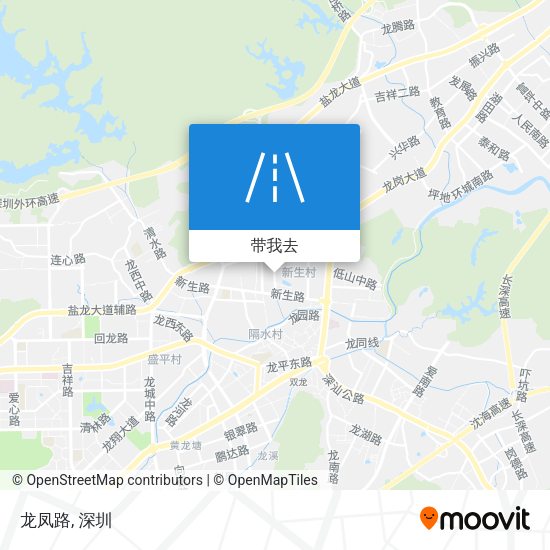 龙凤路地图