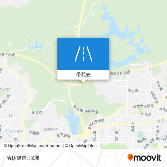 清林隧道地图