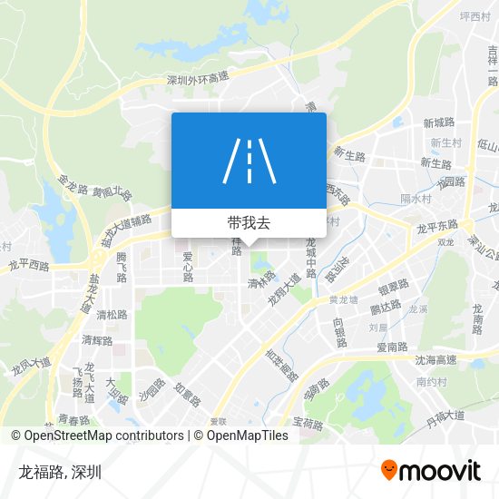 龙福路地图